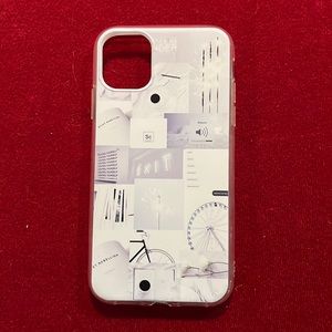 white aesthetic iPhone 11 case